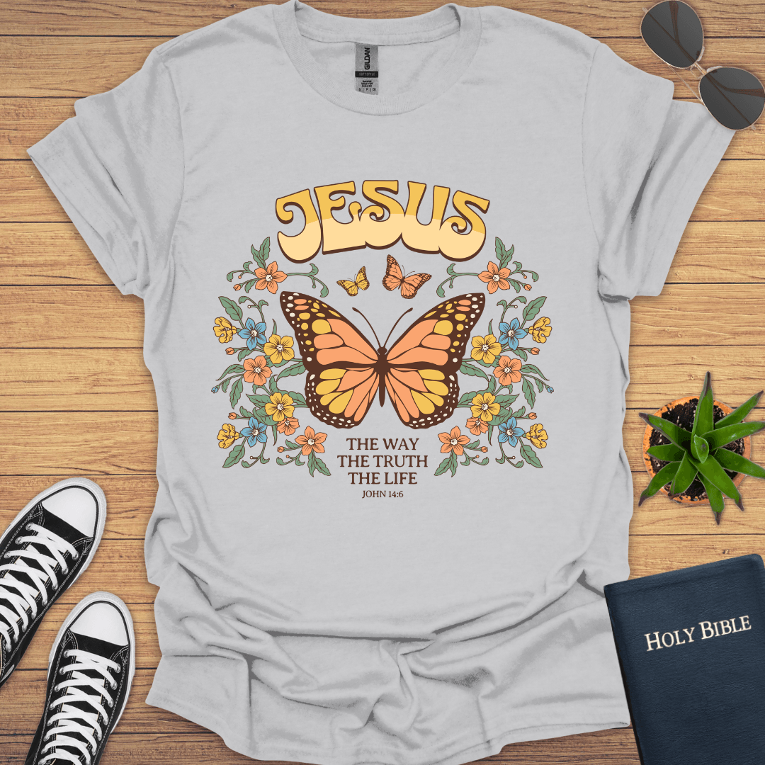 Jesus The Way The Truth The Way T-Shirt - Christian Clothes