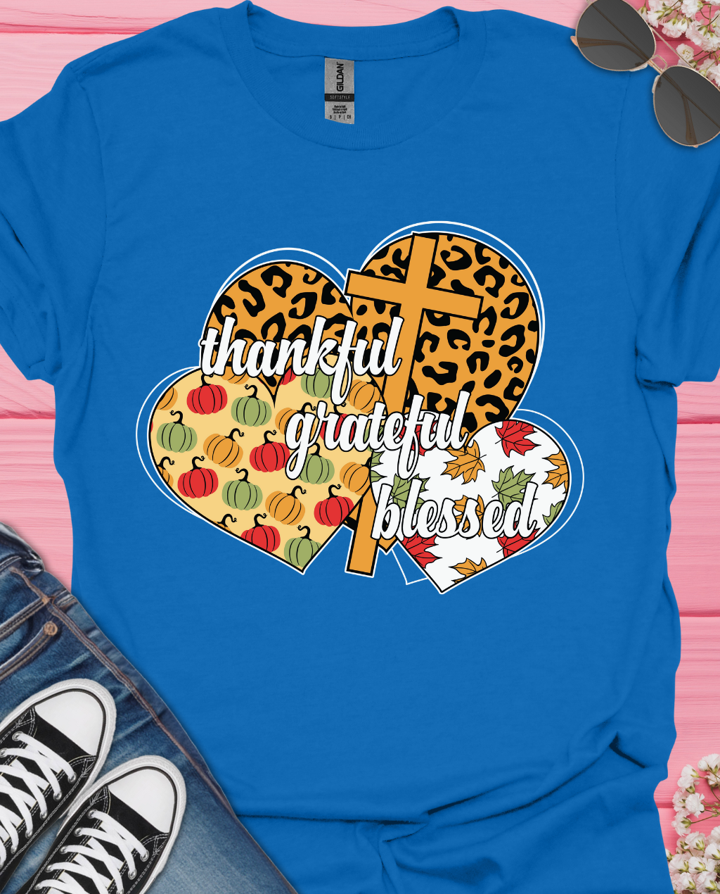 Grateful Thankful T-Shirt