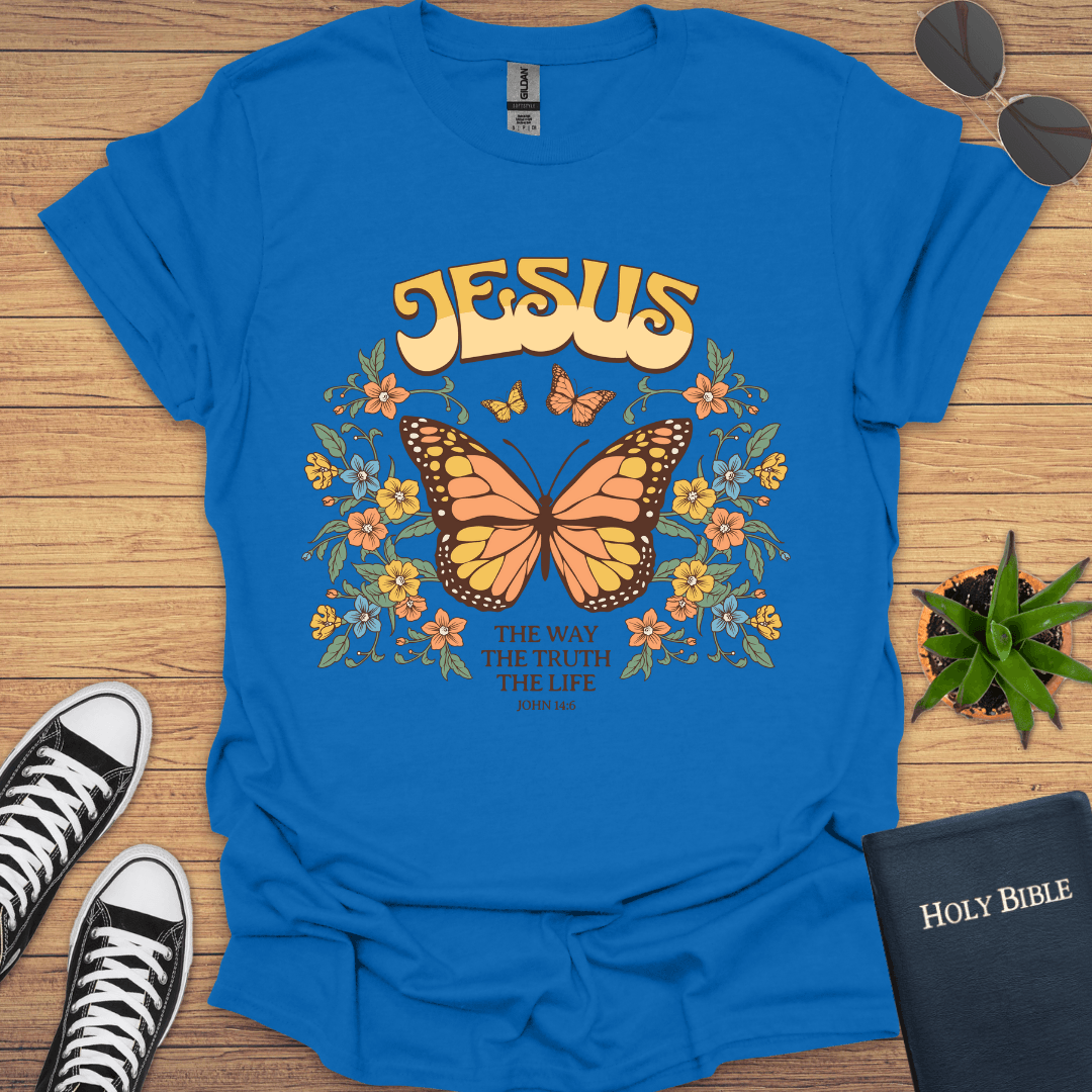 Jesus The Way The Truth The Way T-Shirt - Christian Clothes