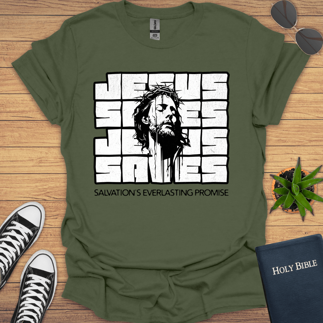 Jesus Saves My Life T-Shirt - Christian Clothes