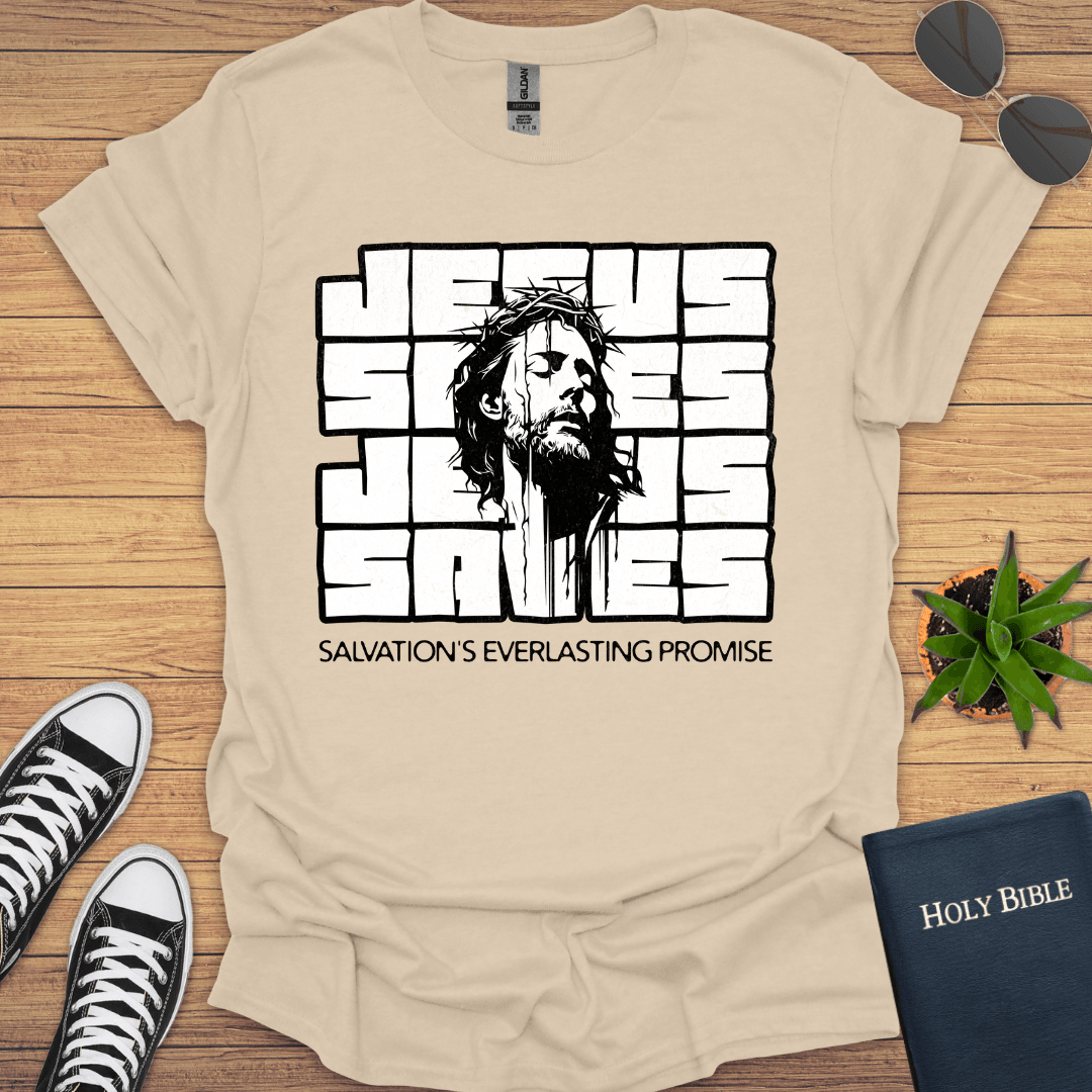 Jesus Saves My Life T-Shirt - Christian Clothes