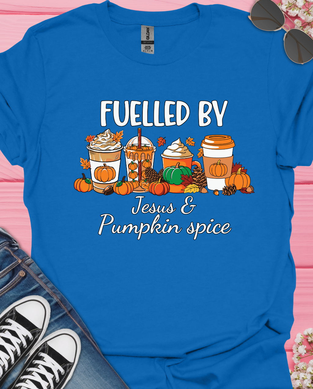 Fuelled By Jesus  T-Shirt