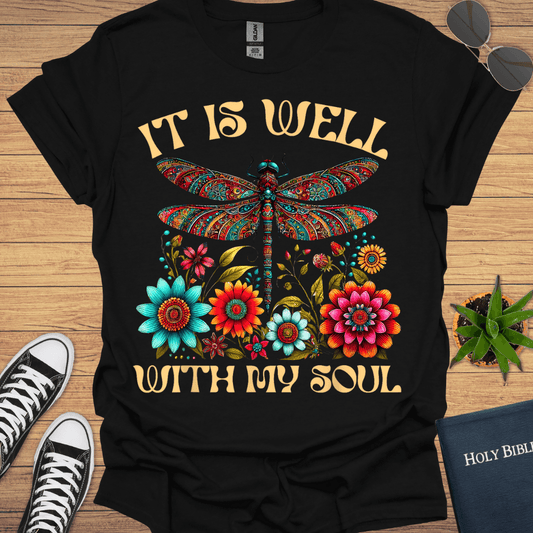 It Is Well With My Soul T-Shirt - Christian Clothes