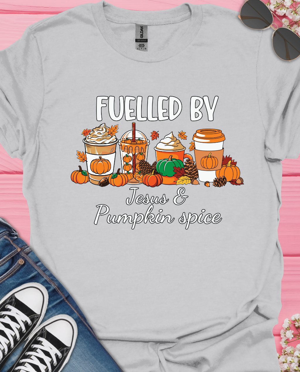 Fuelled By Jesus  T-Shirt