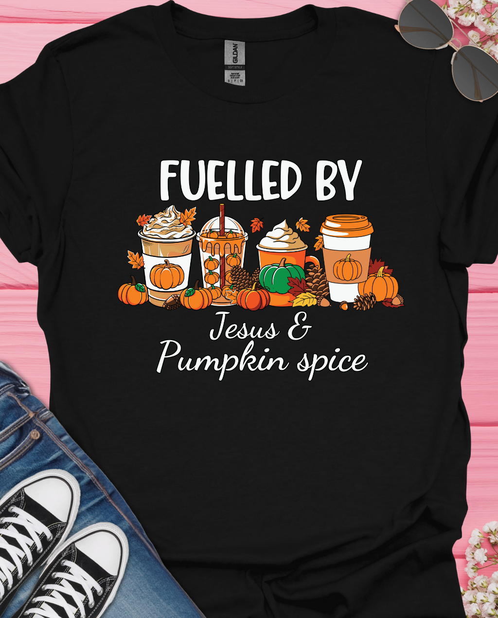 Fuelled By Jesus  T-Shirt