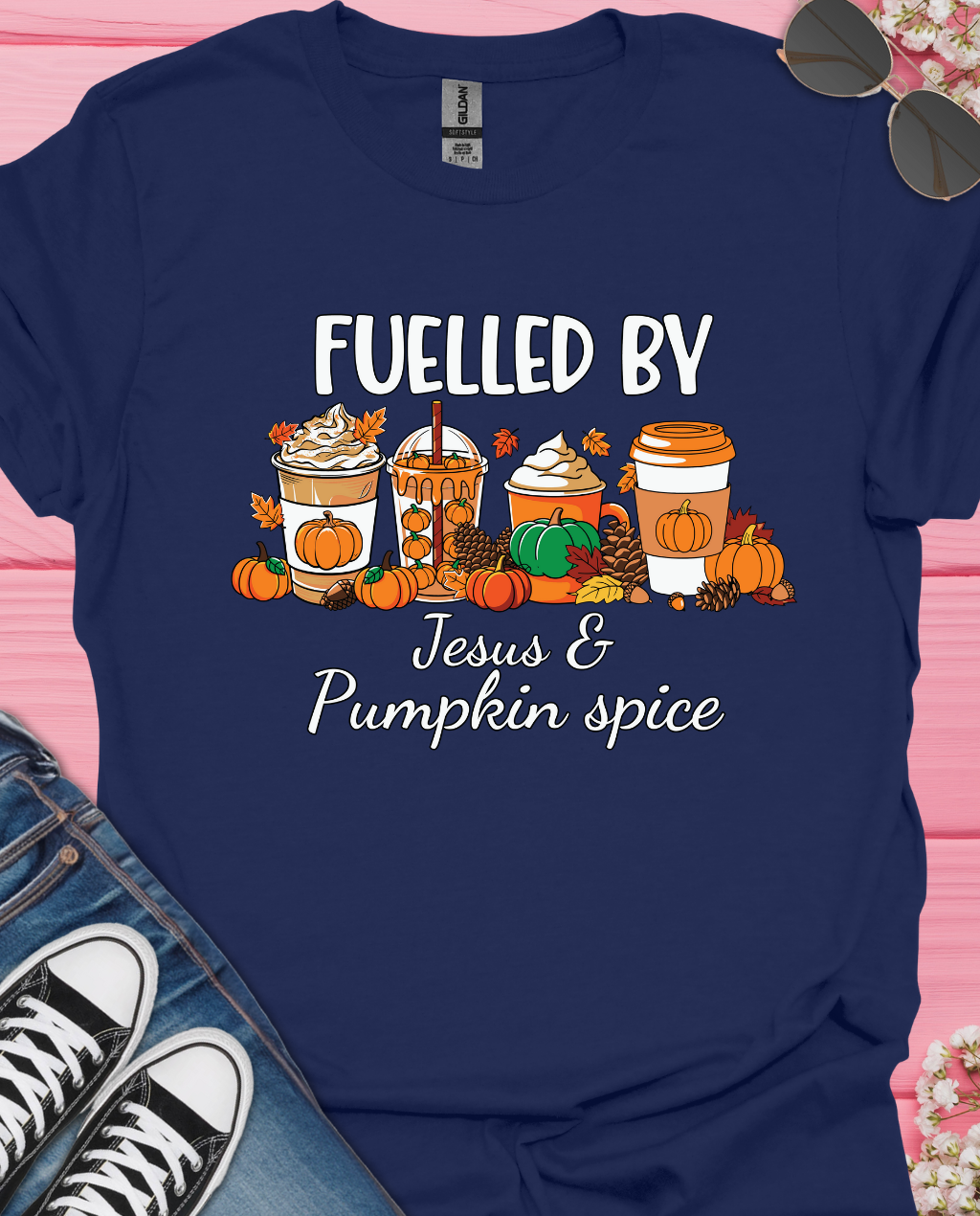 Fuelled By Jesus  T-Shirt