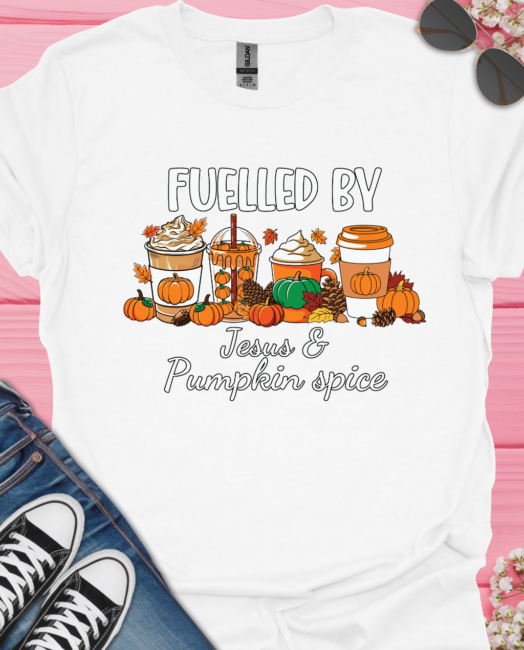 Fuelled By Jesus  T-Shirt