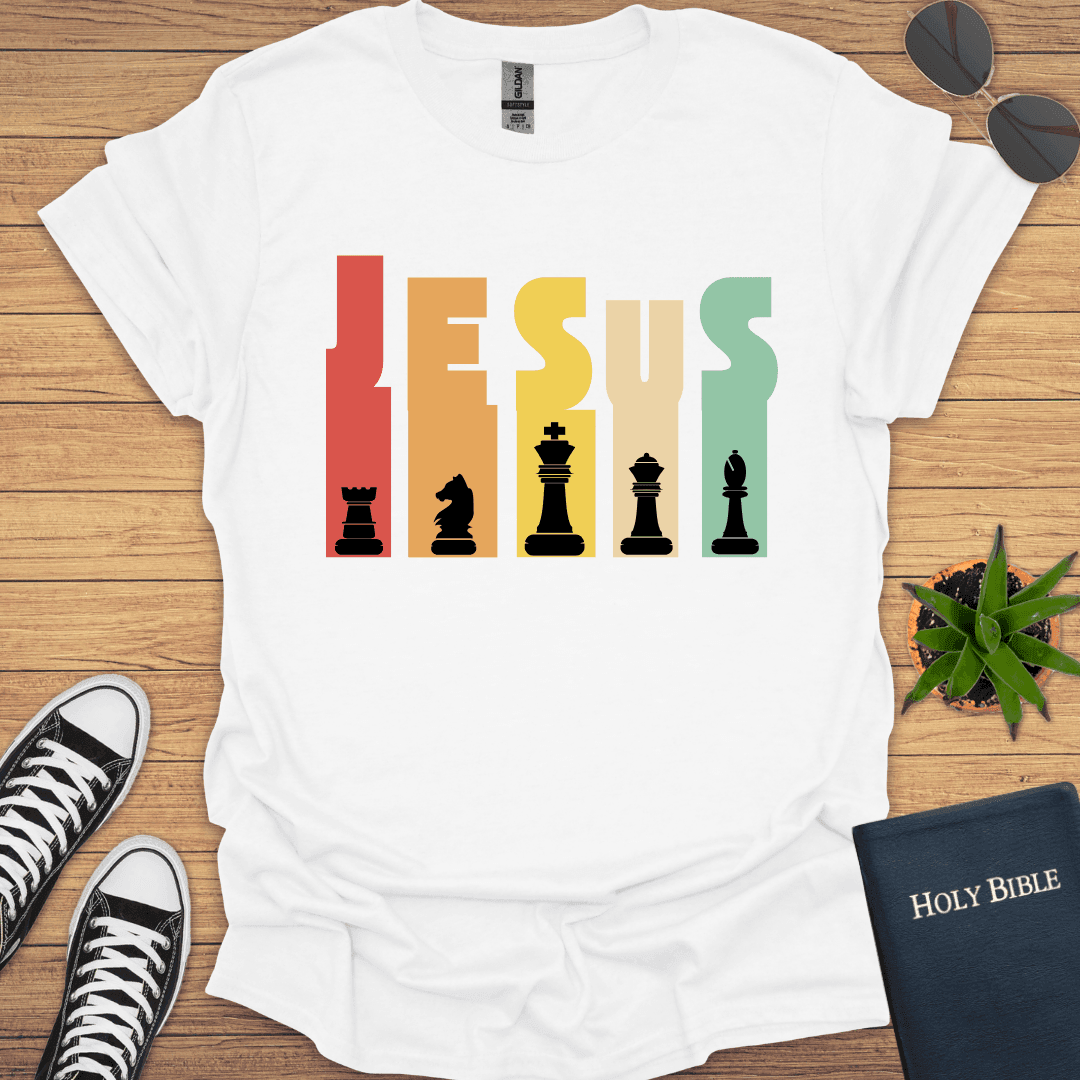 Jesus Chess Design - Christian Clothes