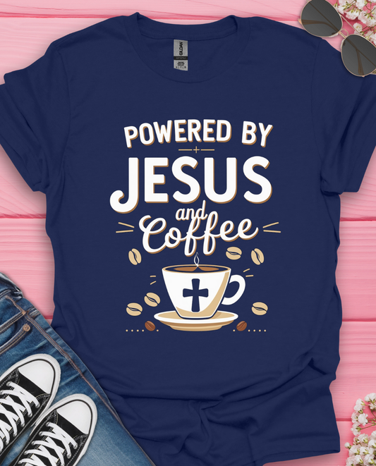Powered by Jesus   T-Shirt