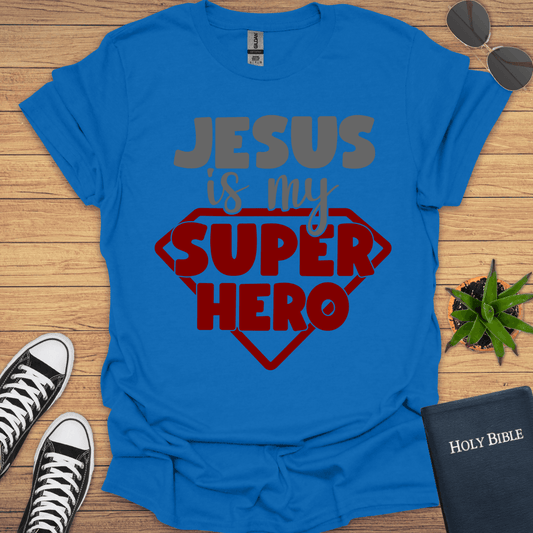 Jesus Is My Superhero T-Shirt - Christian Clothes