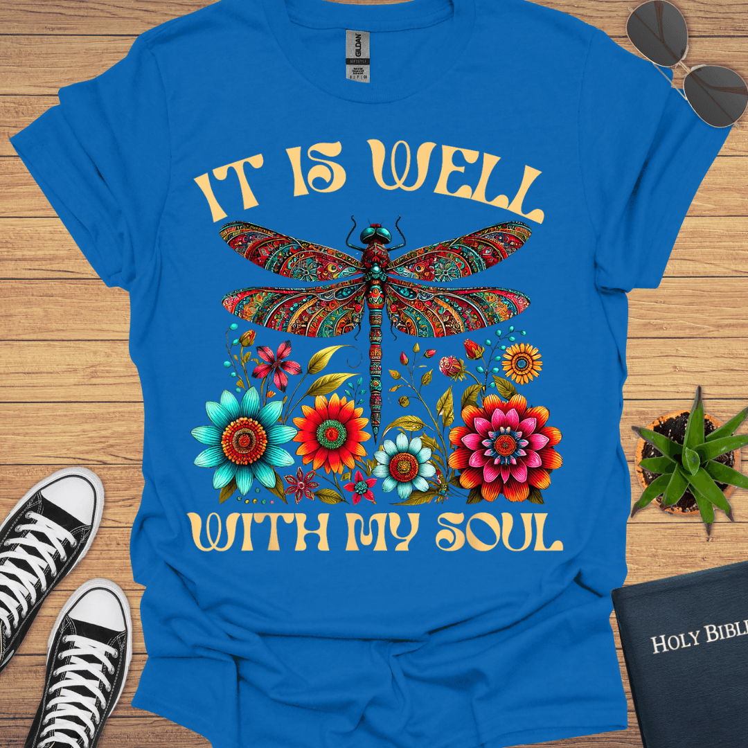 It Is Well With My Soul T-Shirt - Christian Clothes
