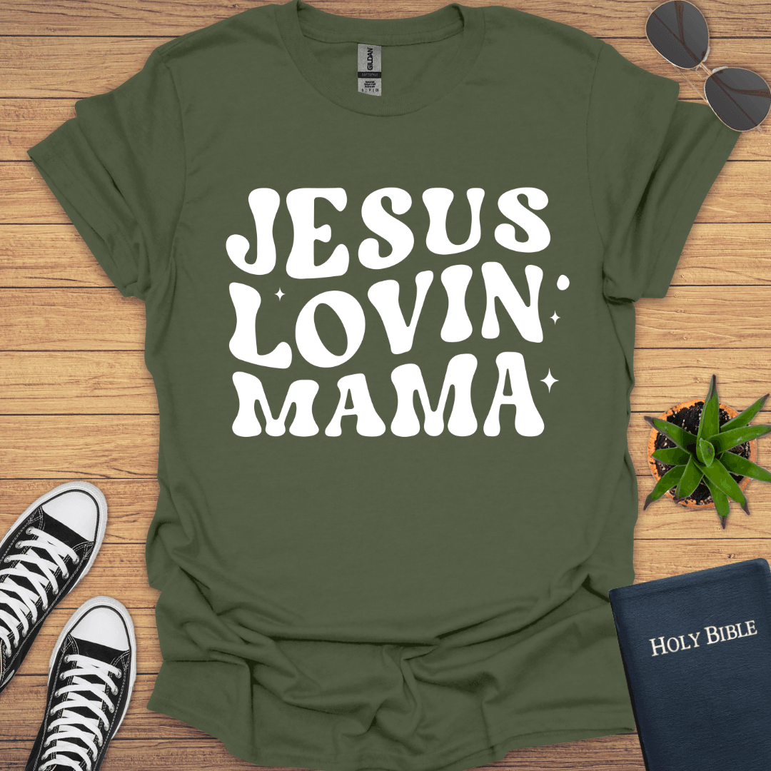 Jesus lovin Mama T-Shirt - Christian Clothes