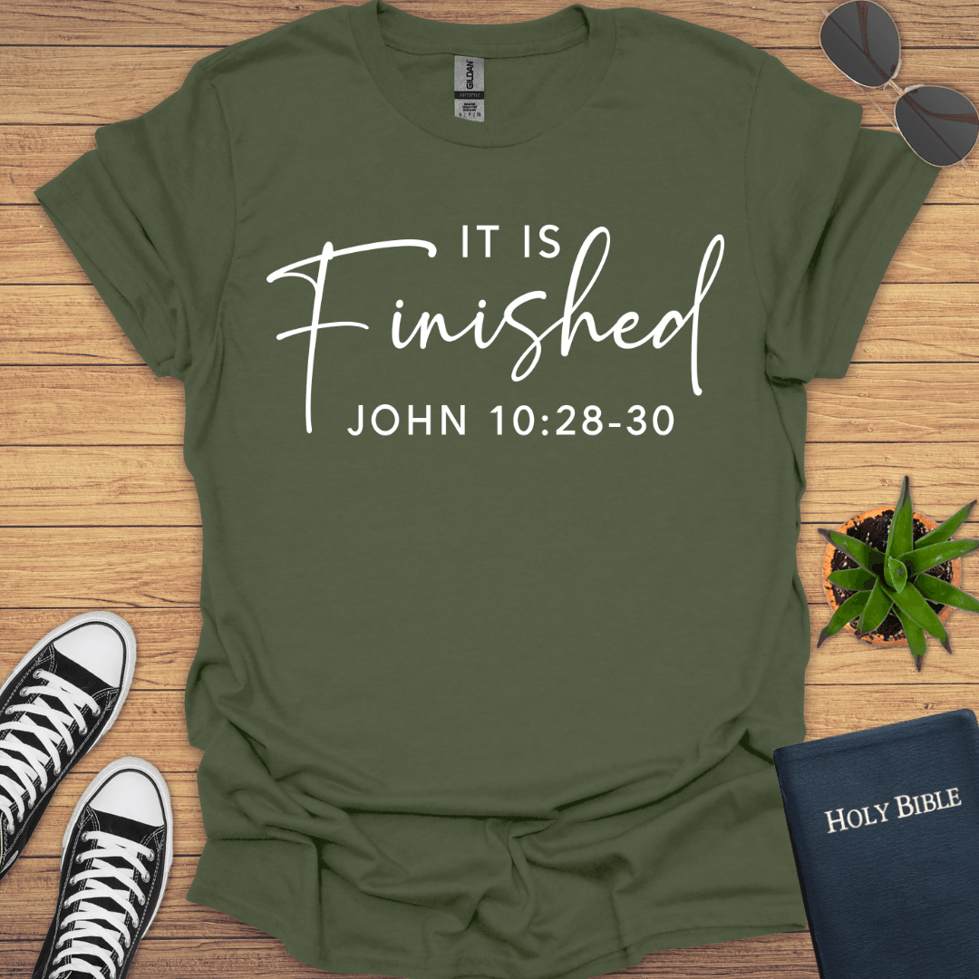 It is Finished T-Shirt - Christian Clothes