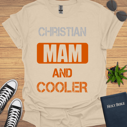 Christian Mam And Cooler T-Shirt - Christian Clothes