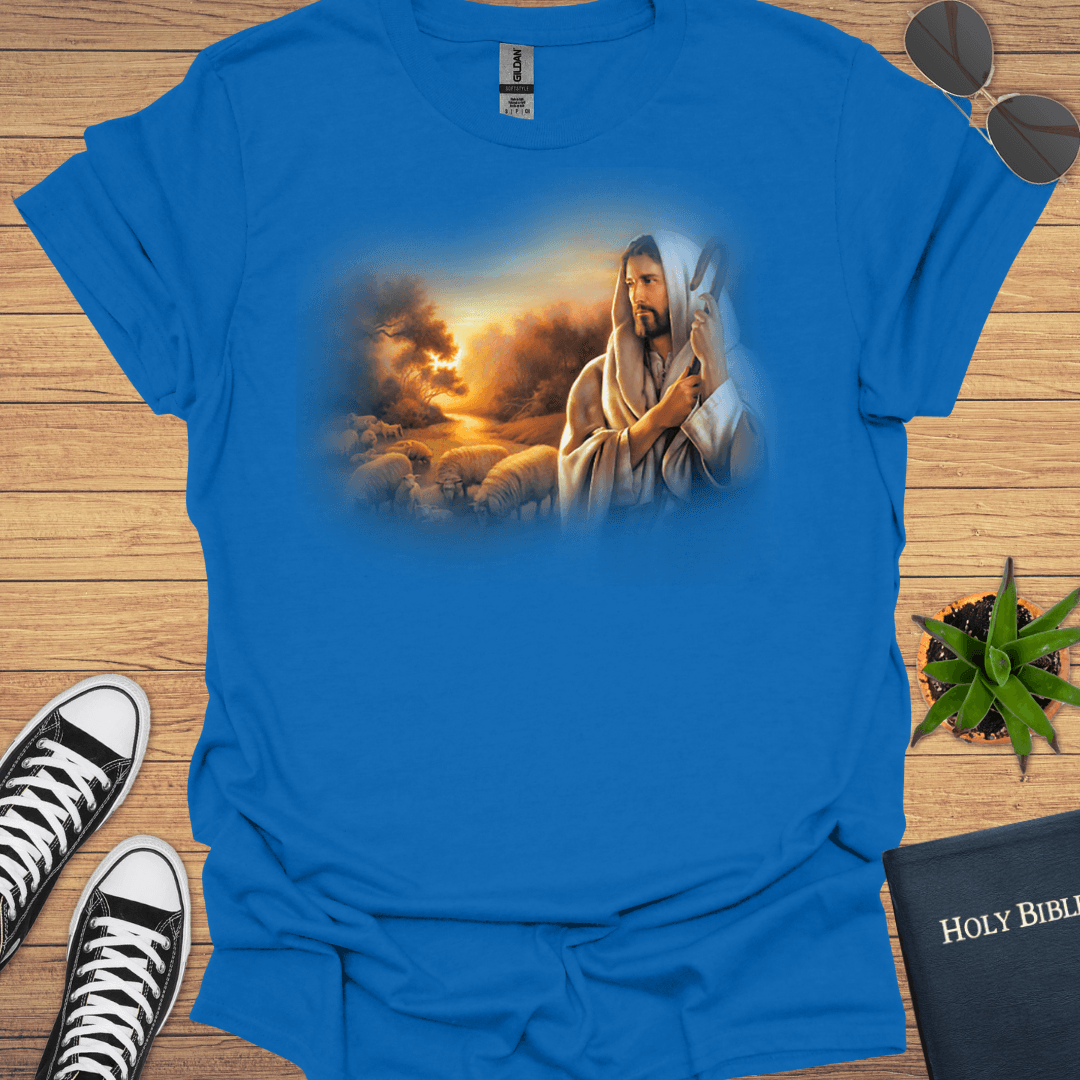 Jesus the Good Shepherd T-Shirt - Christian Clothes