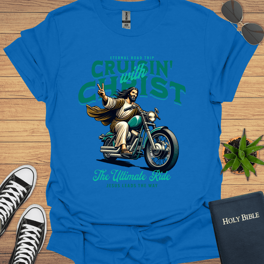 Cruising with Christ T-Shirt - Christian Clothes