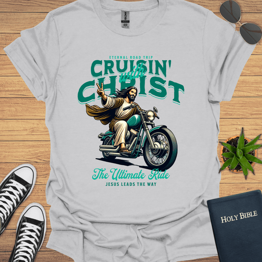 Cruising with Christ T-Shirt - Christian Clothes
