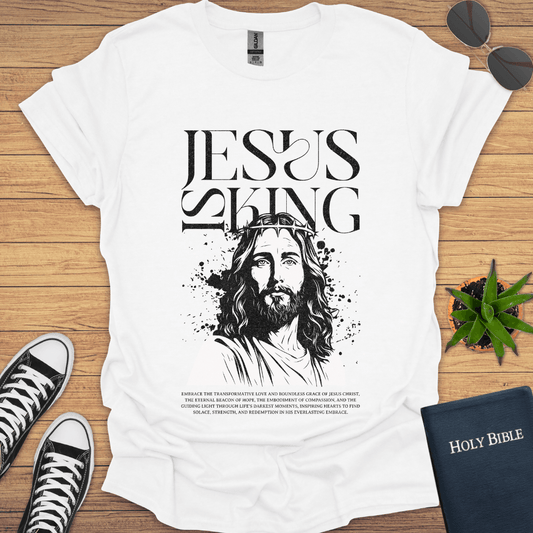 Jesus Is King T-Shirt - Christian Clothes