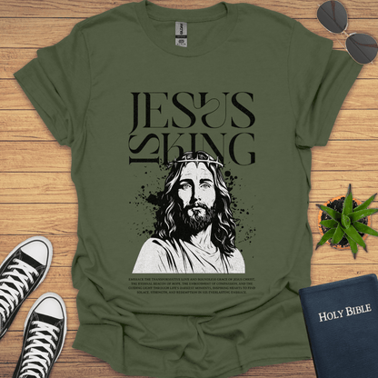 Jesus Is King T-Shirt - Christian Clothes