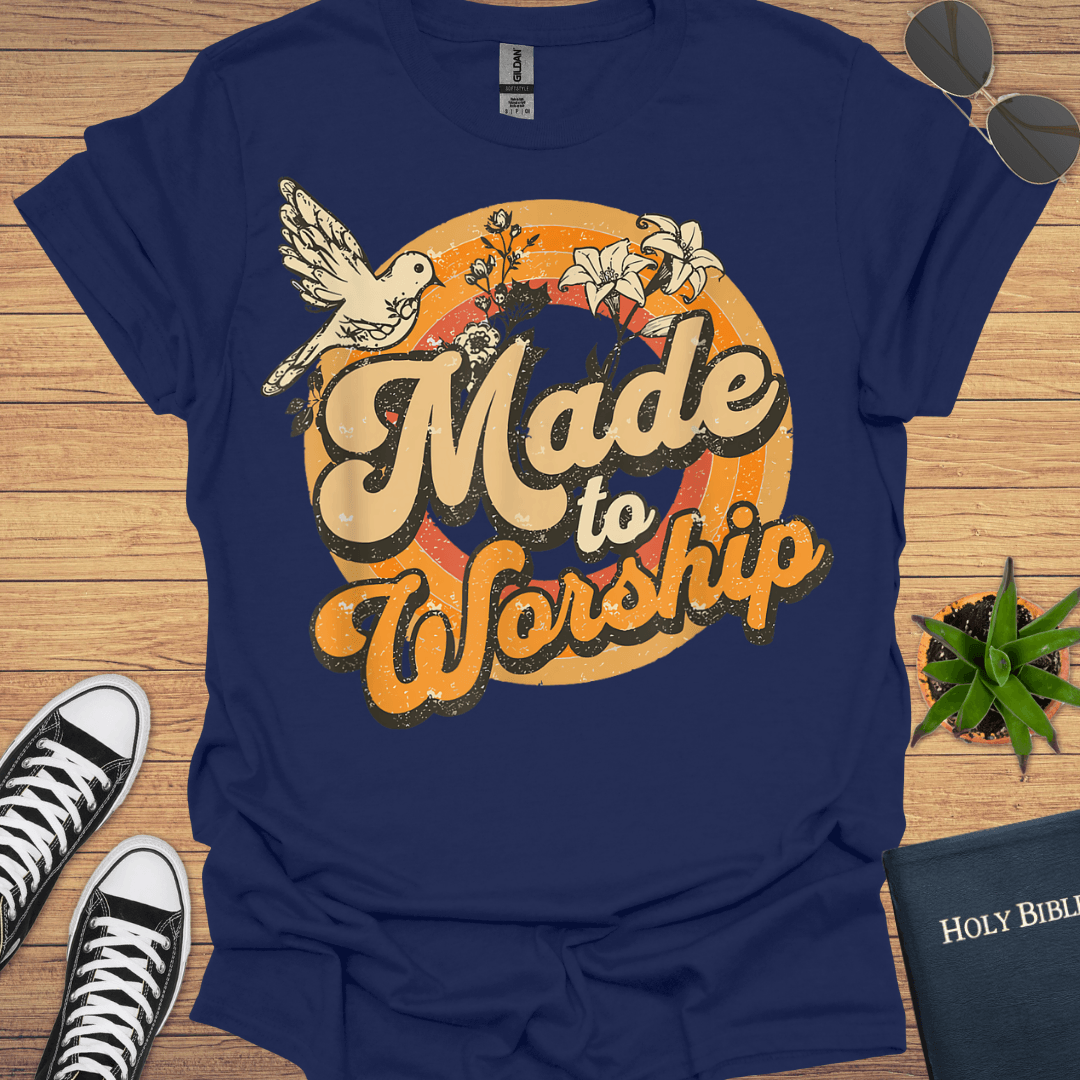 Made To Worship T-Shirt - Christian Clothes