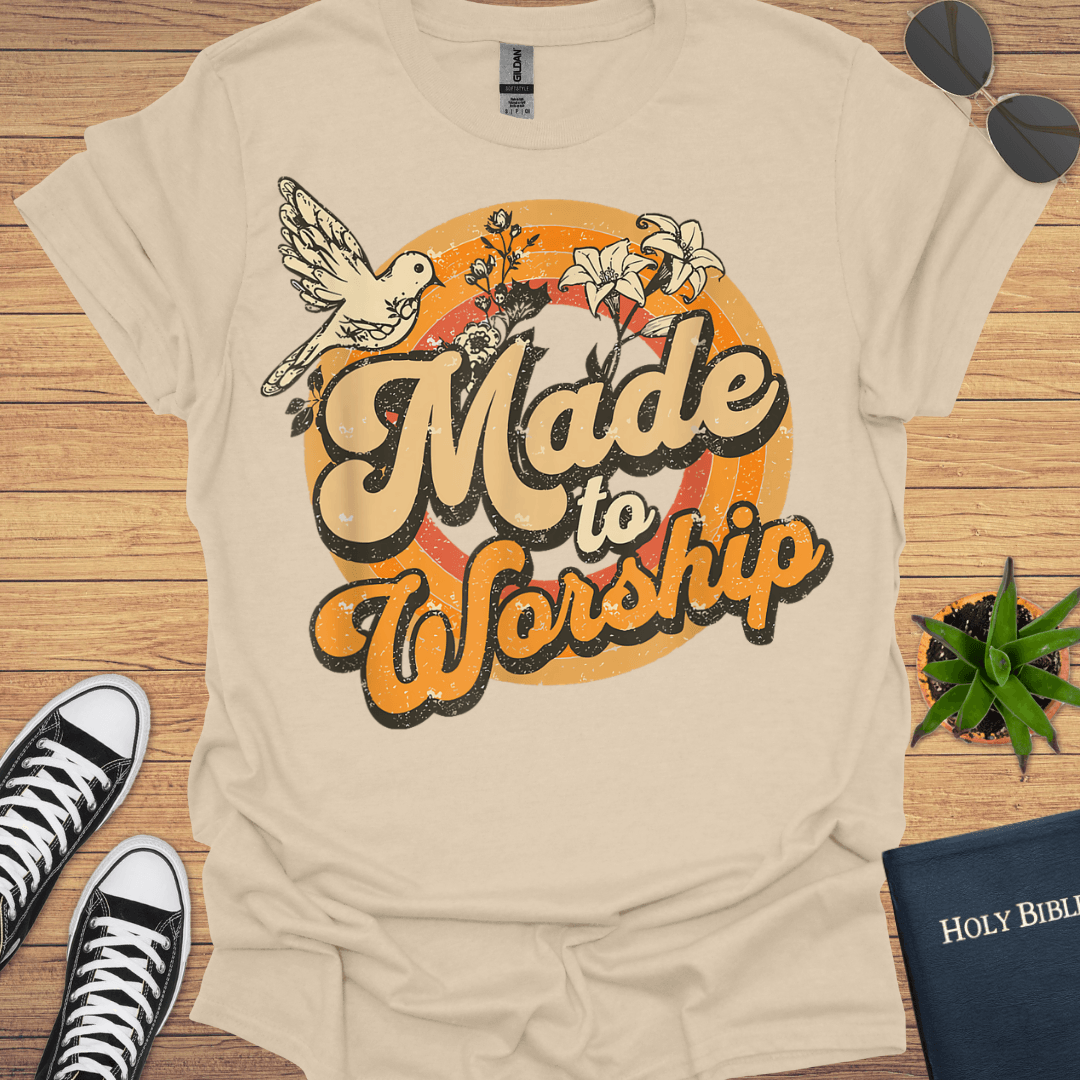 Made To Worship T-Shirt - Christian Clothes