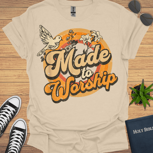 Made To Worship T-Shirt - Christian Clothes