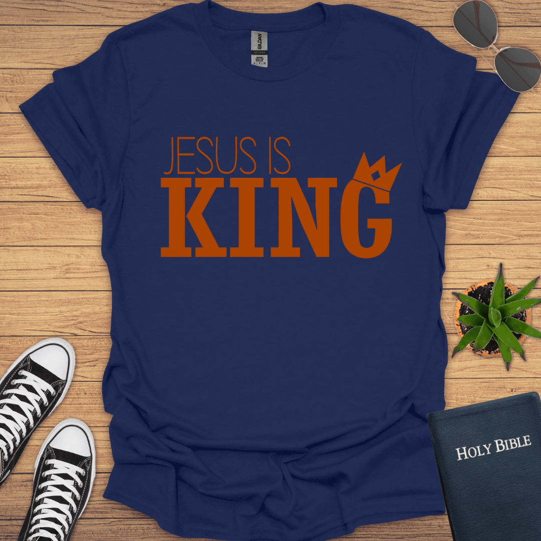 Jesus Is King T-Shirt - Christian Clothes