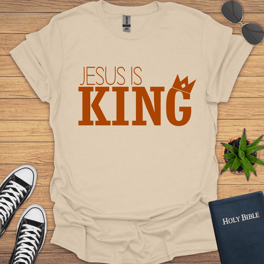 Jesus Is King T-Shirt - Christian Clothes