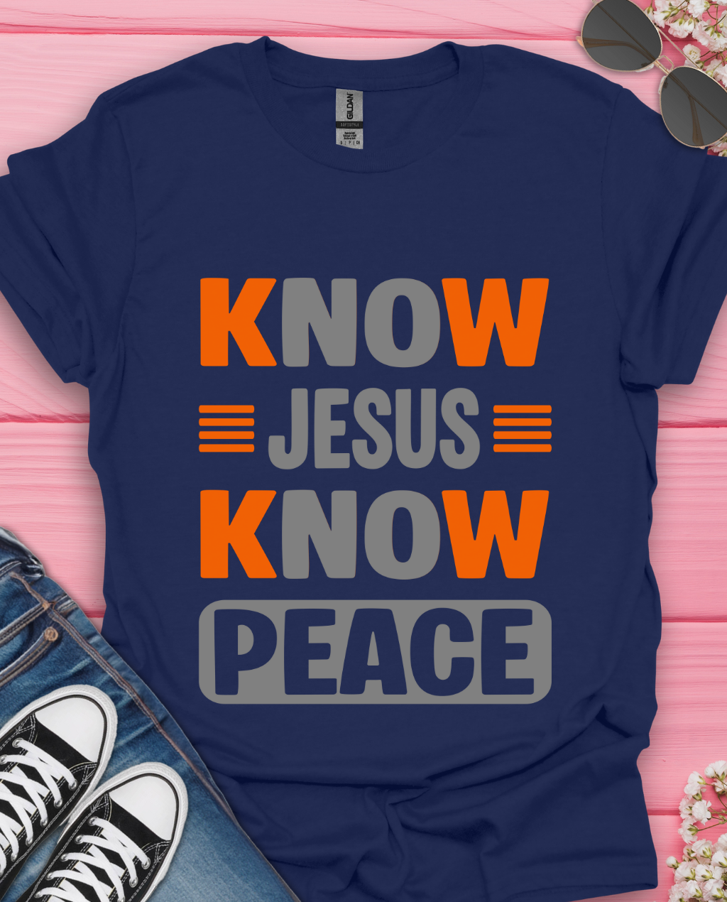Know Jesus Know Peace T-Shirt