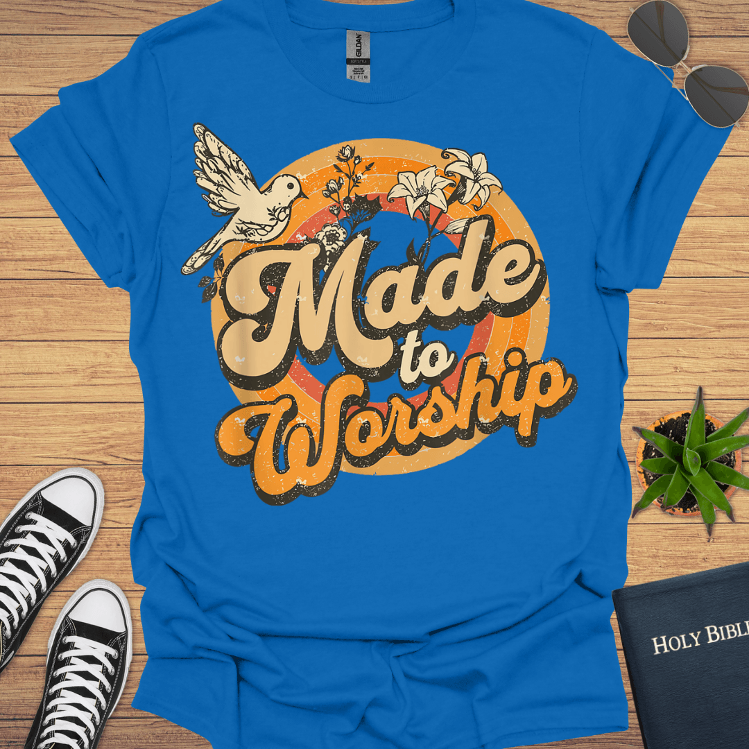 Made To Worship T-Shirt - Christian Clothes