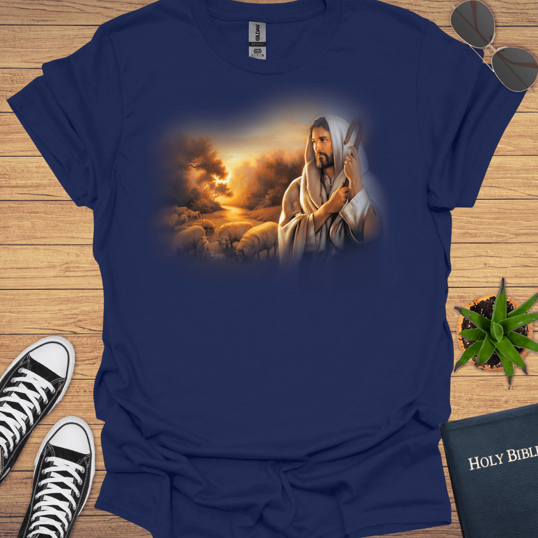 Jesus the Good Shepherd T-Shirt - Christian Clothes