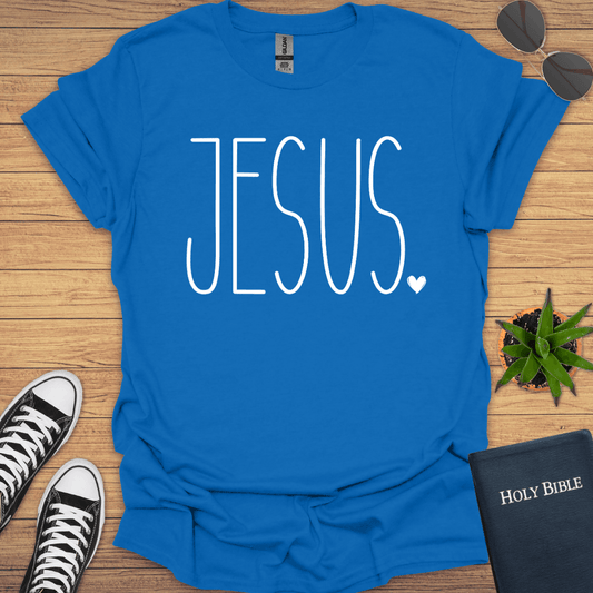 Jesus Minimalist Design T-Shirt - Christian Clothes
