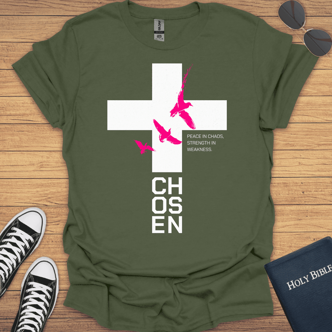 Chosen Cross T-Shirt - Christian Clothes