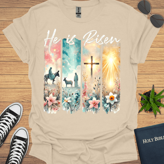 He is risen T-Shirt - Christian Clothes
