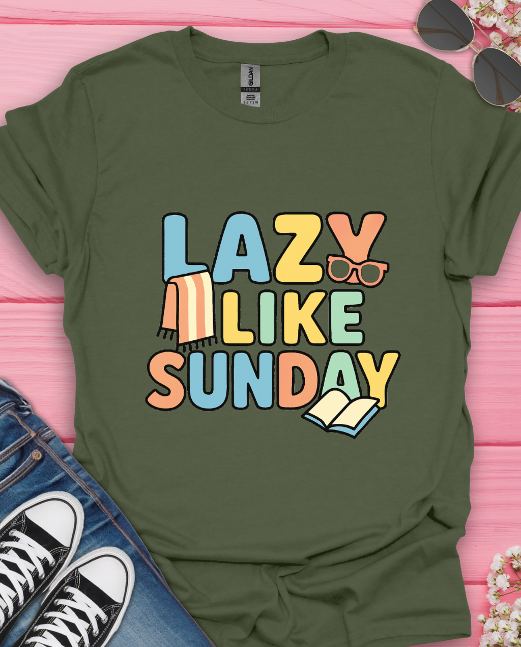 Lazy Like Sunday T-Shirt