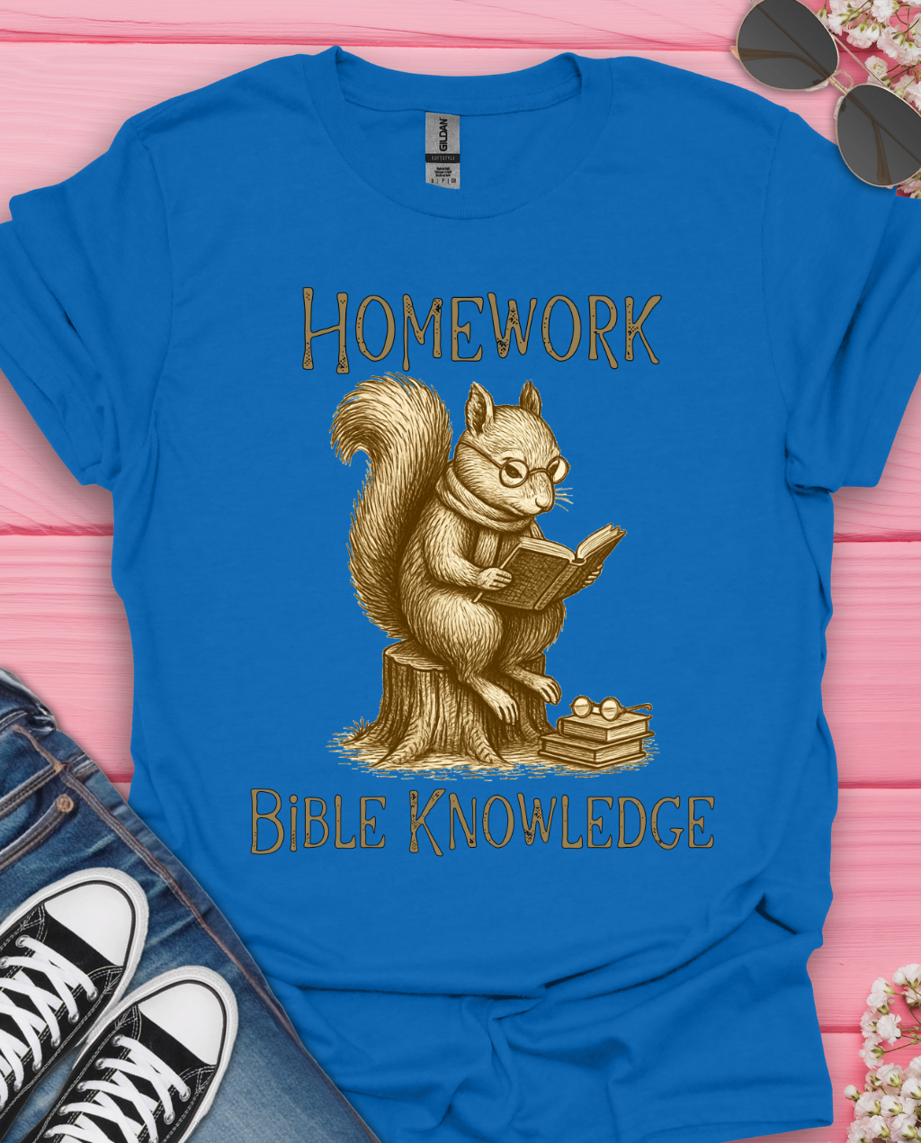 Homework Bible Knowledge T-Shirt
