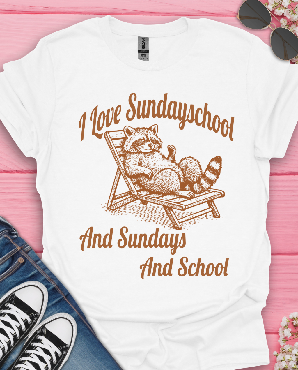 I Love Sundayschool T-Shirt