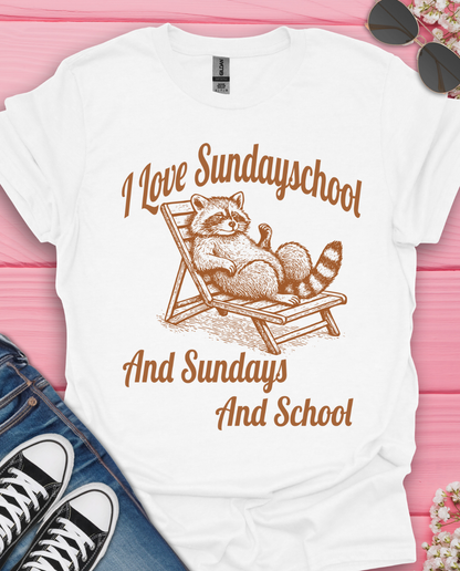 I Love Sundayschool T-Shirt