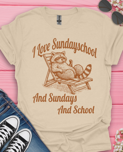I Love Sundayschool T-Shirt
