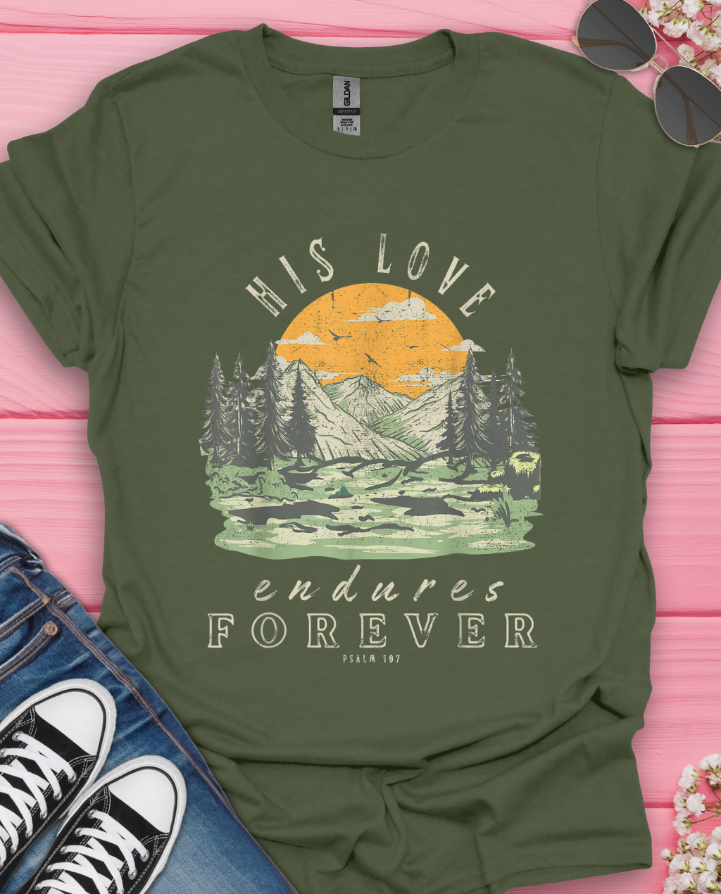 His Love Endures T-Shirt