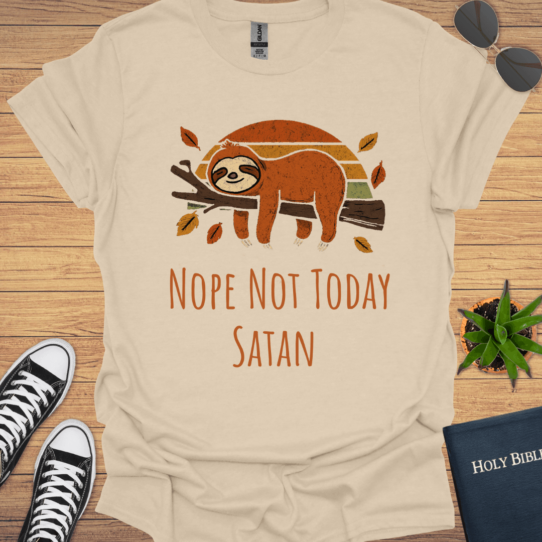 Nope Not Today T-Shirt - Christian Clothes