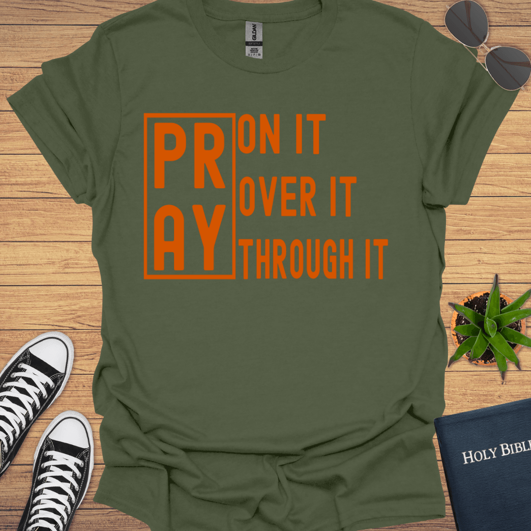 Pray on It T-Shirt - Christian Clothes
