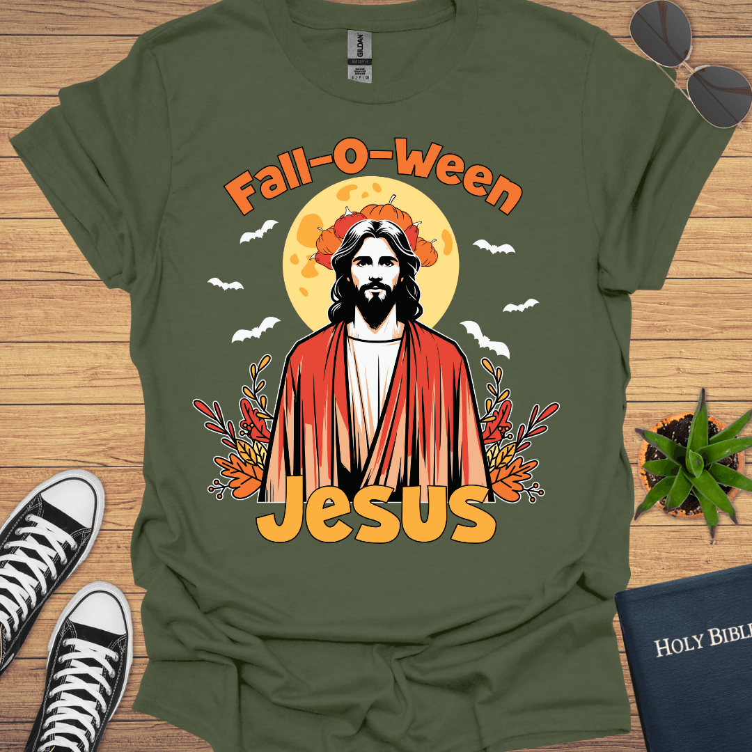 Fall o ween Jesus T-Shirt - Christian Clothes