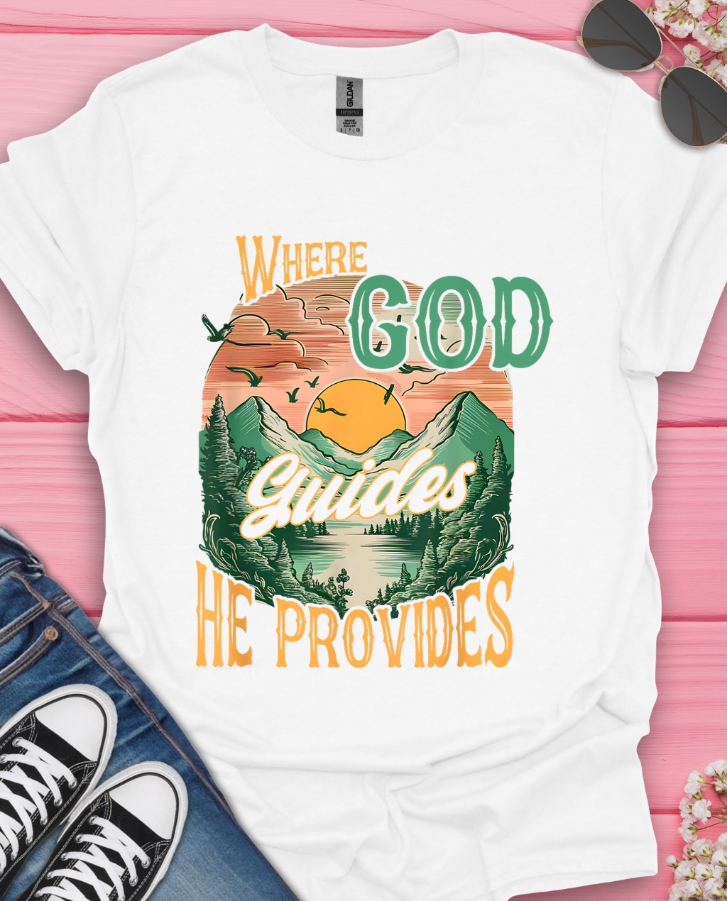 Where God Guides T-Shirt