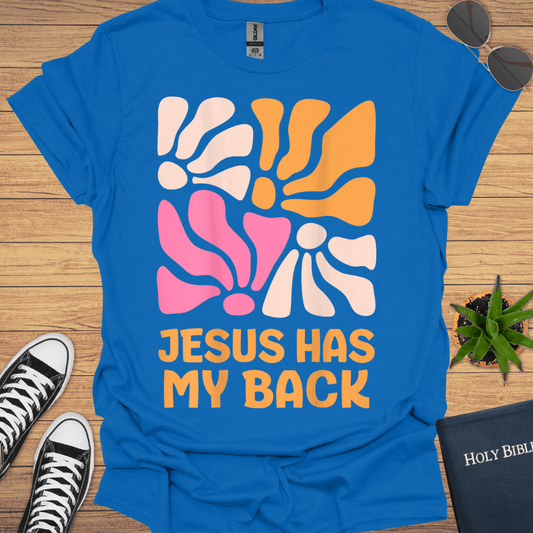 Jesus Has My Back T-Shirt - Christian Clothes