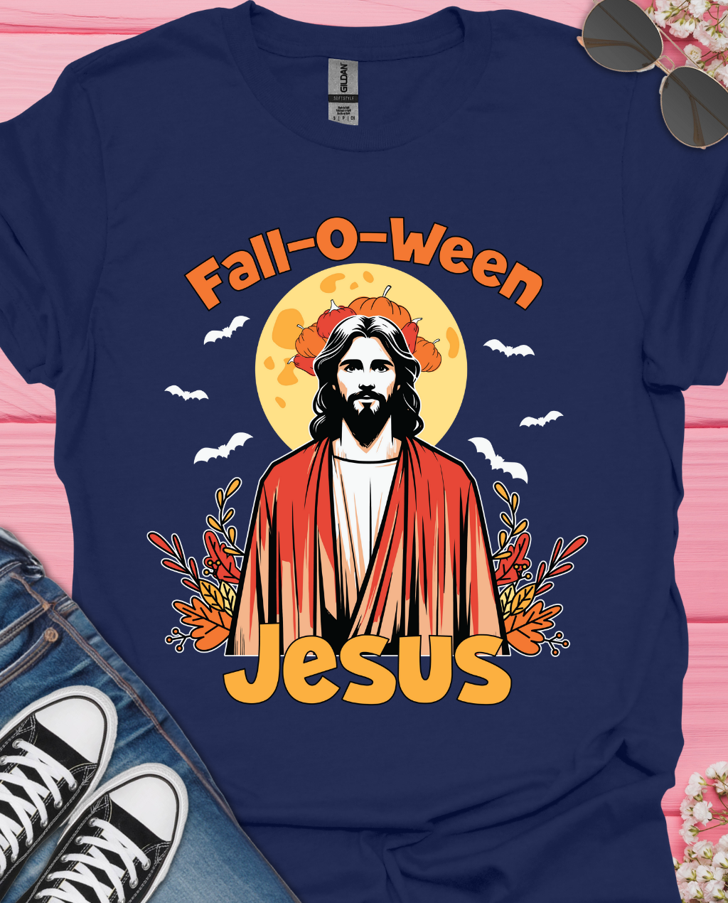 Fall o ween Jesus  T-Shirt