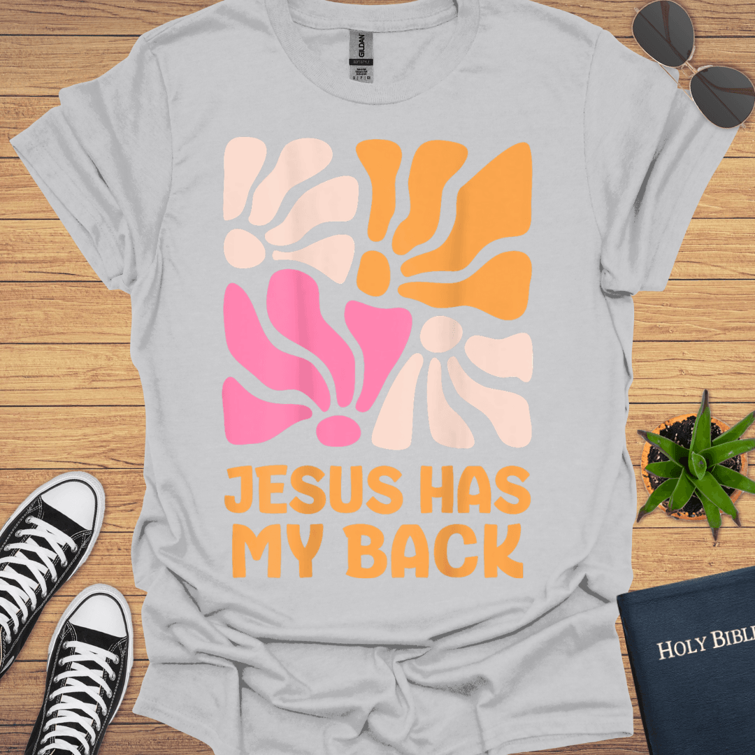 Jesus Has My Back T-Shirt - Christian Clothes