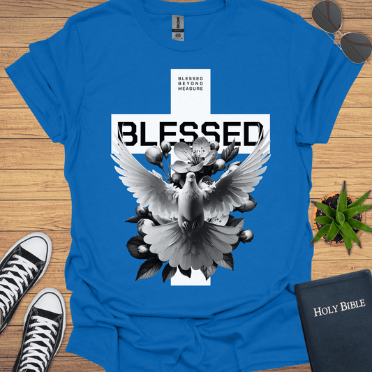 Blessed Cross T-Shirt - Christian Clothes