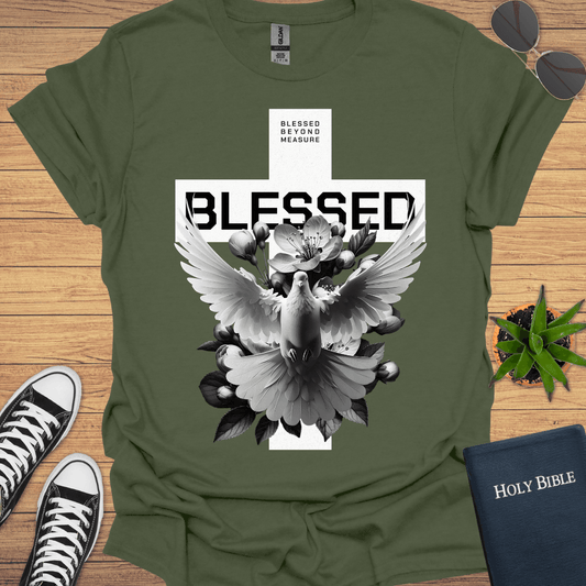 Blessed Cross T-Shirt - Christian Clothes