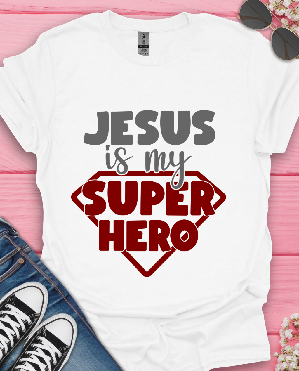 Jesus Is My Superhero T-Shirt